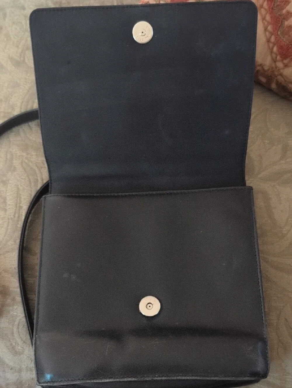 HOBO Black Leather Crossbody Bag